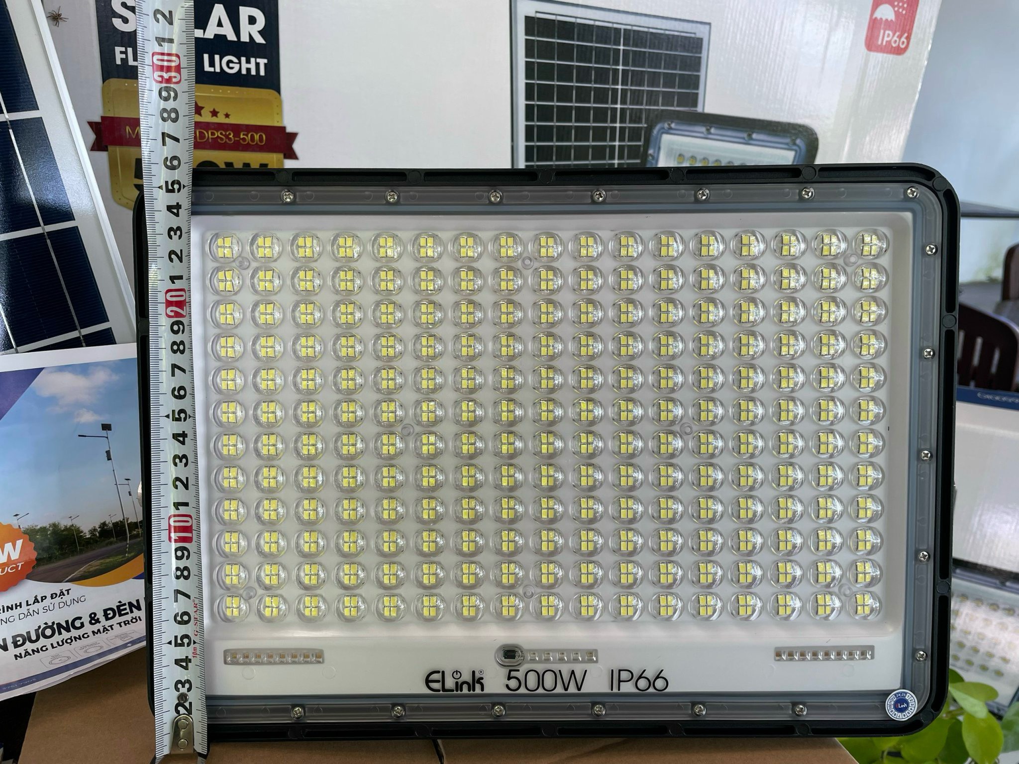 EDPS3-50060 Đèn pha năng lượng 500w As trắng ELINK