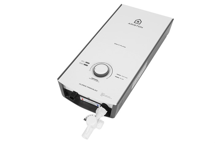 Máy nước nóng trực tiếp Ariston 4500W AURES PREMIUM 4.5P PEARL
