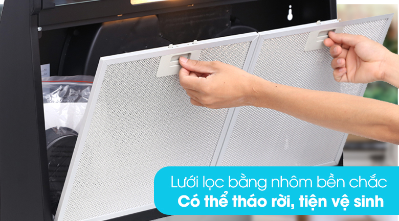 Máy hút mùi âm tủ Sunhouse SHB6118B