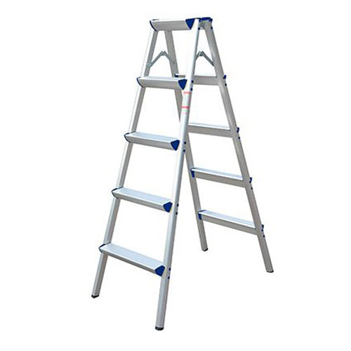 Thang nhôm bậc bằng 5 bậc 1.26m