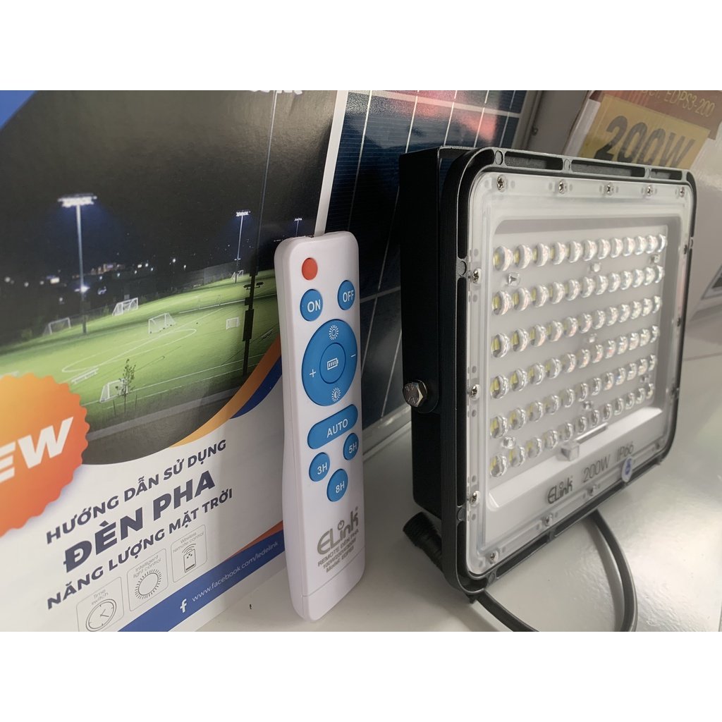 EDPS3-20060 Đèn pha năng lượng 200w As trắng ELINK