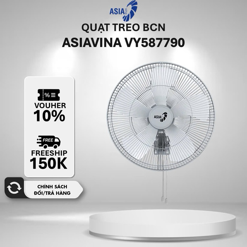 Quạt treo Bán Công Nghiệp Asia - VY587790 - Xám - 45cm - 80W