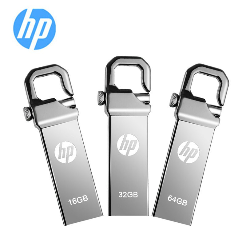 USB HP 16GB móc khoá vỏ kim loại