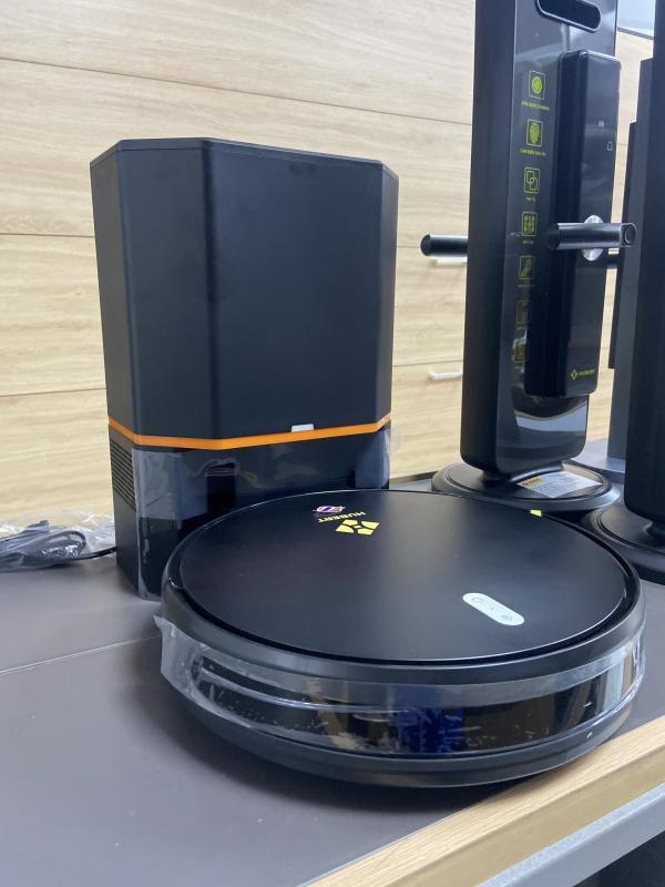Robot hút bụi lau nhà Hubert HB-A68 Plus Black