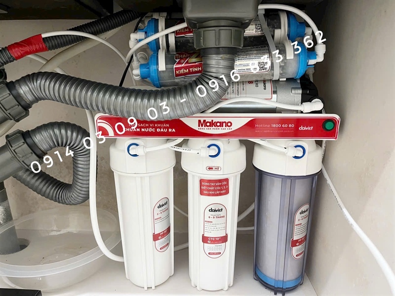 Máy lọc nước nguội 11 cấp H - Hero MN101 MAKANO - KHÔNG VỎ MÁY