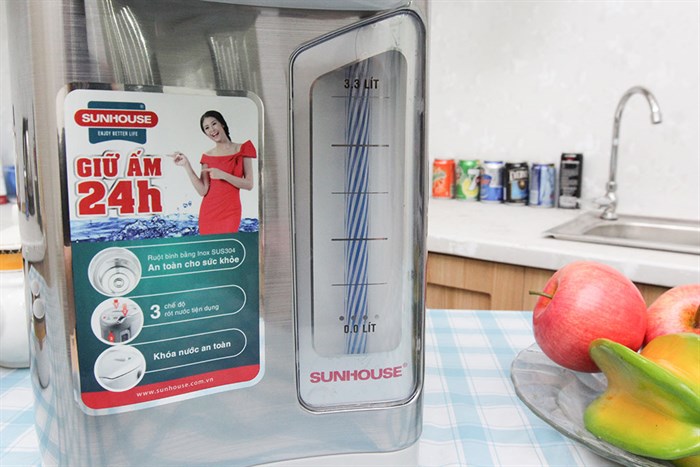 Bình thủy điện Sunhouse SHD1533 3.3 lít