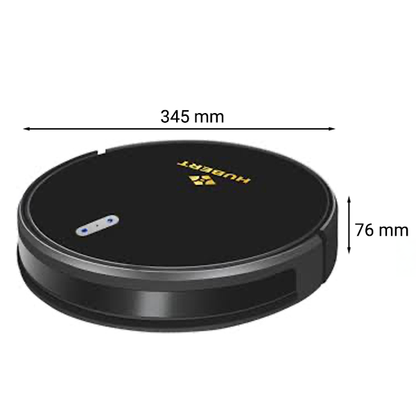Robot hút bụi lau nhà Hubert HB-A68 Plus Black