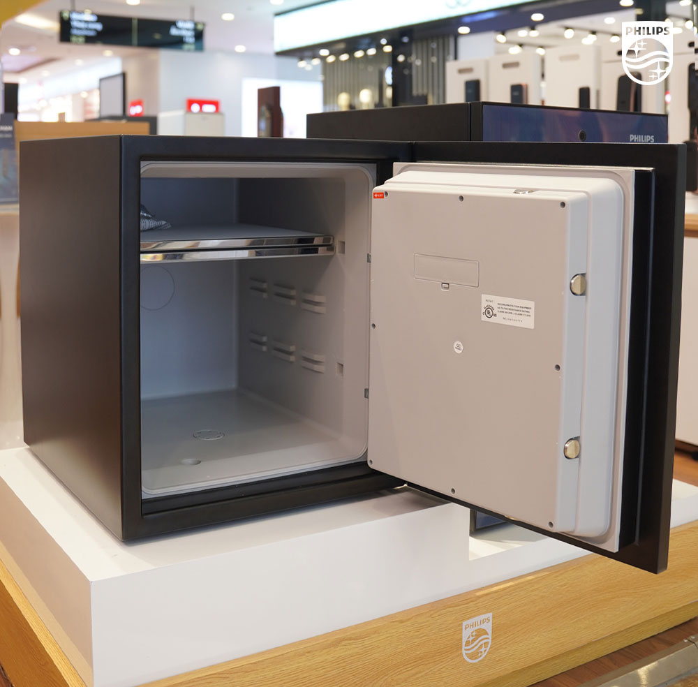 Két sắt nhập khẩu thông minh chống cháy Philips SBX501-5C0