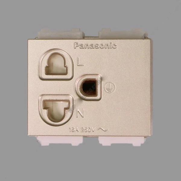 Ổ cắm đơn Panasonic WEV1181 Halumie 
