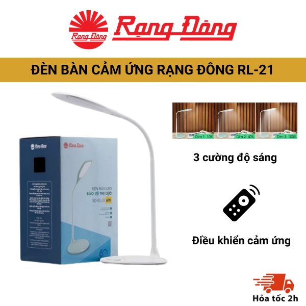 Đèn bàn LED cảm ứng RD-RL-21 8W