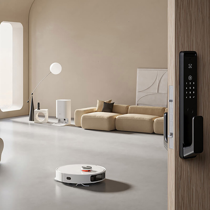 Robot hút bụi lau nhà tự giặt khăn Xiaomi Mijia 1S B116 có camera - Tự dọn rác