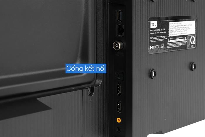 Google Tivi QLED TCL AI FHD 43 inch 43S5K