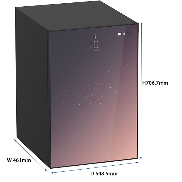 Két sắt nhập khẩu cao cấp chống cháy Philips SBX501-7C0