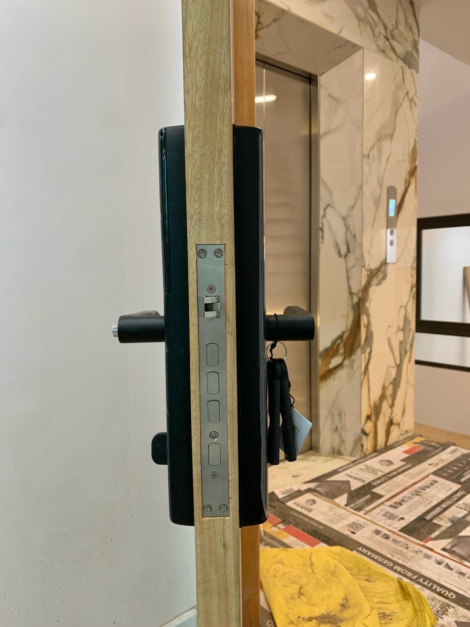 KHÓA VÂN TAY THÔNG MINH GIOVANI GSL-A3BK