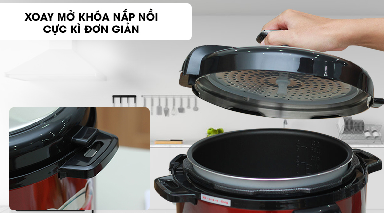 Nồi áp suất điện Sunhouse SHD-1552 5 lít