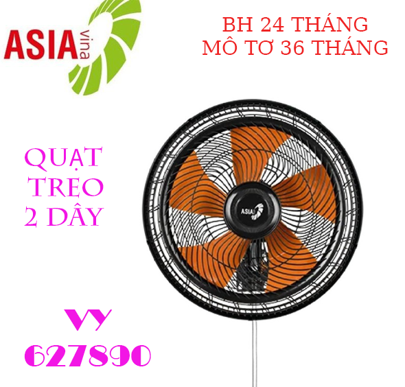 Quạt treo ASIAVINA Turbo X - VY627890 - Đen