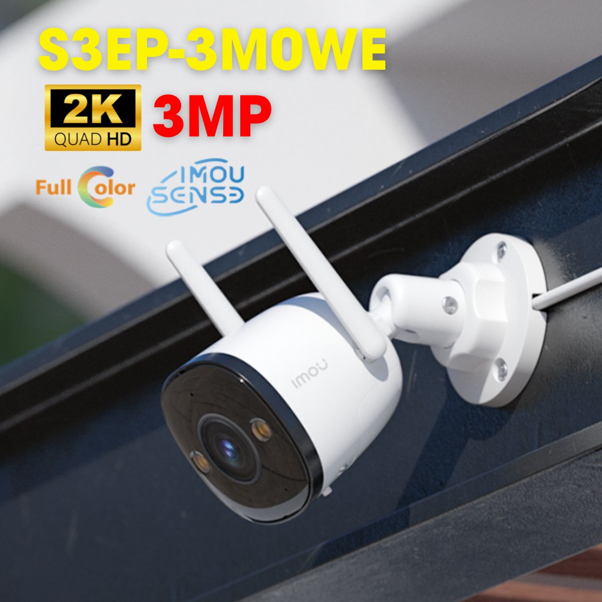 Camera IP ngoài trời 3MP IMOU IPC-S3EP-3M0WE Full Color