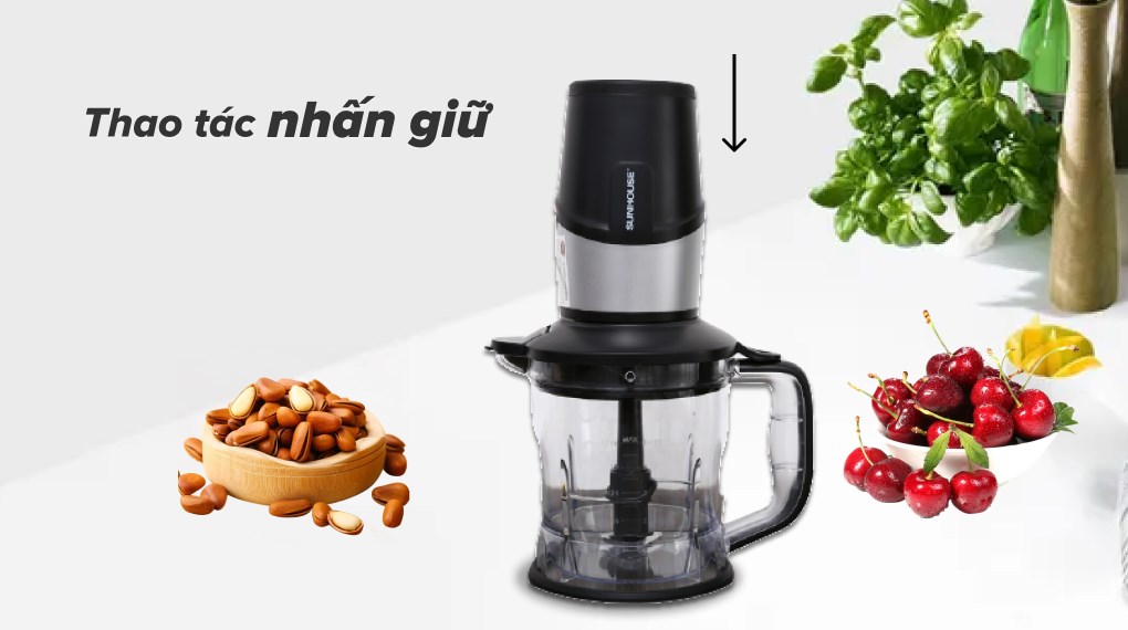 Máy xay sinh tố đa năng Sunhouse SHD5340 đen