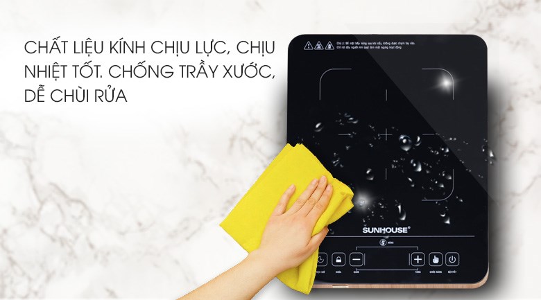 Bếp hồng ngoại đơn Sunhouse SHD 6015(EMC) 2000W