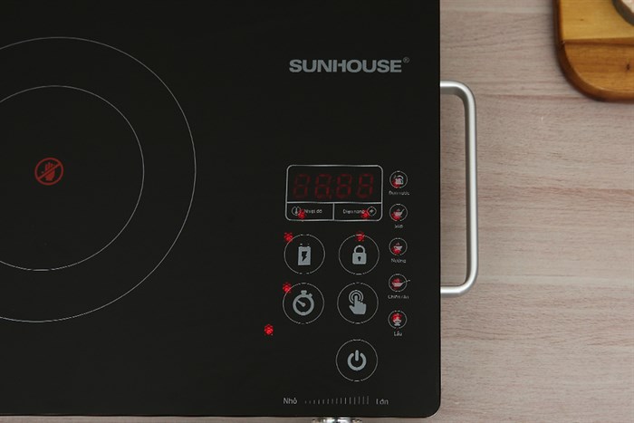 Bếp hồng ngoại đơn cảm ứng Sunhouse SHD6017 2000W