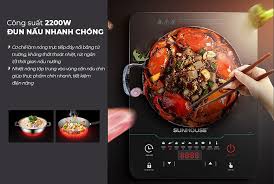 Bếp từ cảm ứng Sunhouse SHD6873