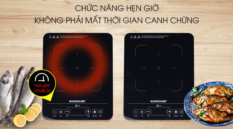 Bếp hồng ngoại đơn Sunhouse SHD 6015(EMC) 2000W