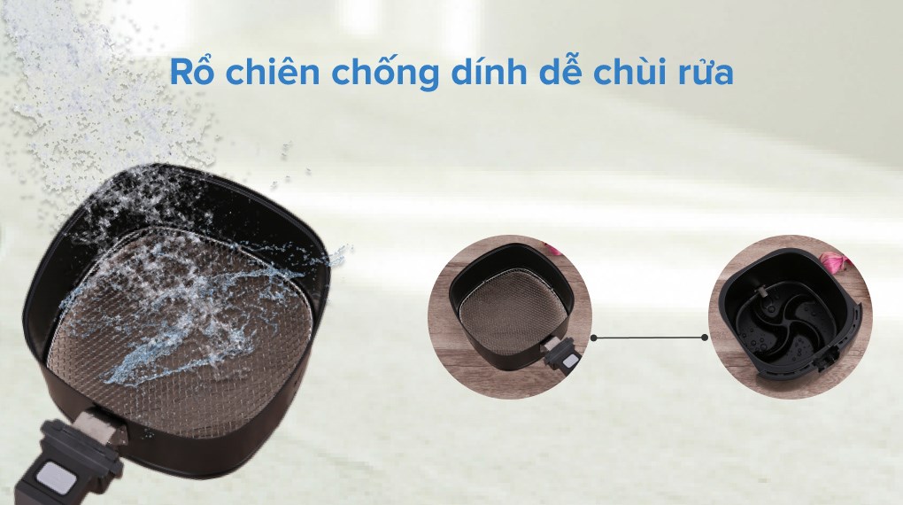 Nồi chiên không dầu Philips HD9220/20 2.4 lít