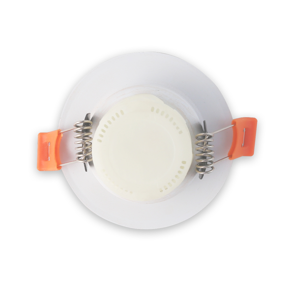 Đèn LED âm trần Downlight đổi màu AT10 viền vàng 60/3W