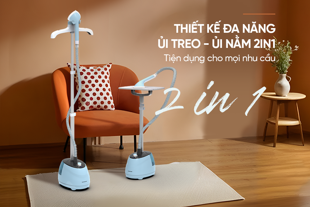 Bàn là hơi đứng Sunhouse SHD2109