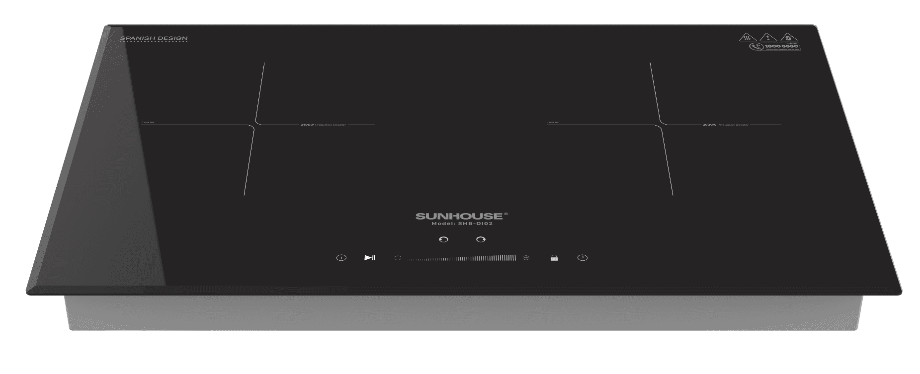 Bếp từ đôi Sunhouse SHB-DI02