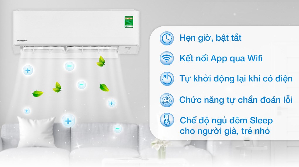 Máy lạnh Panasonic Inverter 2 HP CU/CS-PU18AKH-8