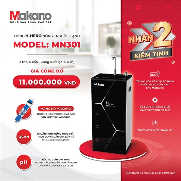 Máy lọc nước RO 7 cấp SHA8868K Sunhouse