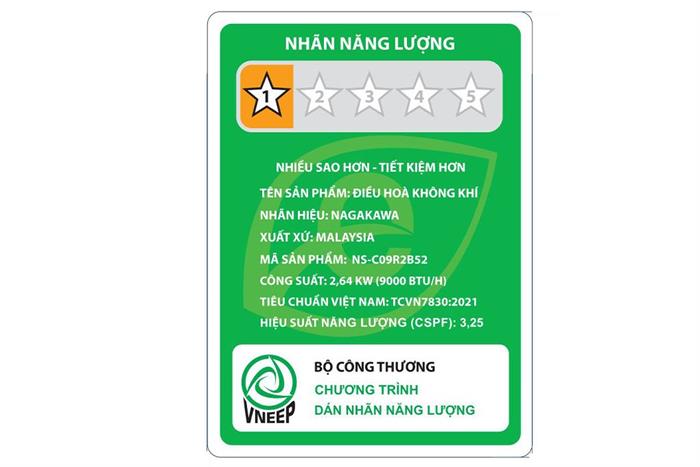 Máy lạnh Nagakawa 1 HP NS-C09R2B52