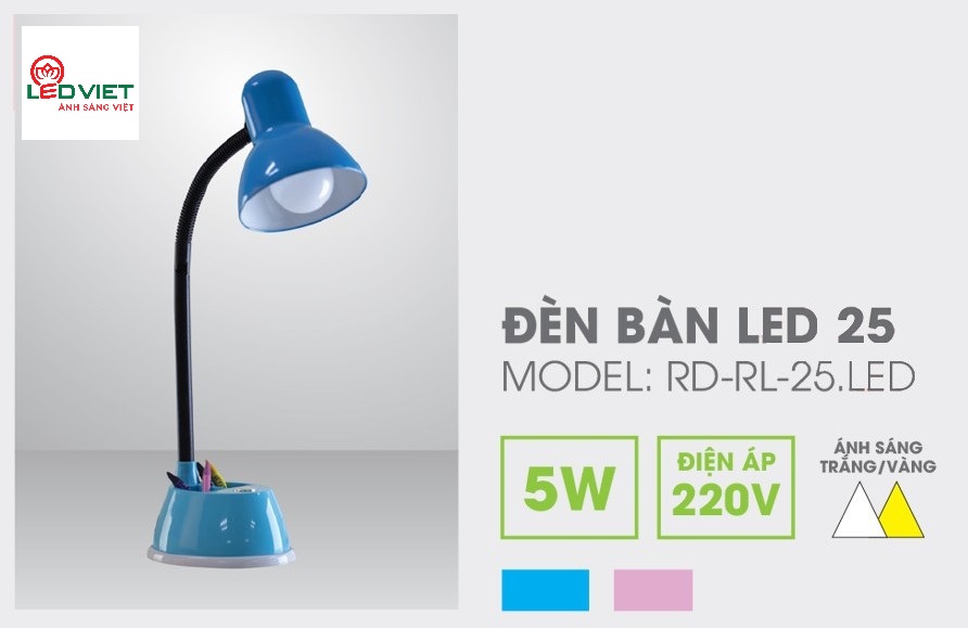 Đèn bàn LED bảo vệ thị lực RD-RL-25 5W