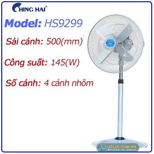 Quạt đứng công nghiệp Ching Hai HS9299