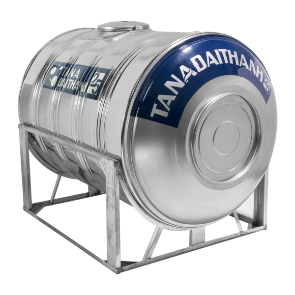 Bồn 1000L nằm INOX TA ĐT 25