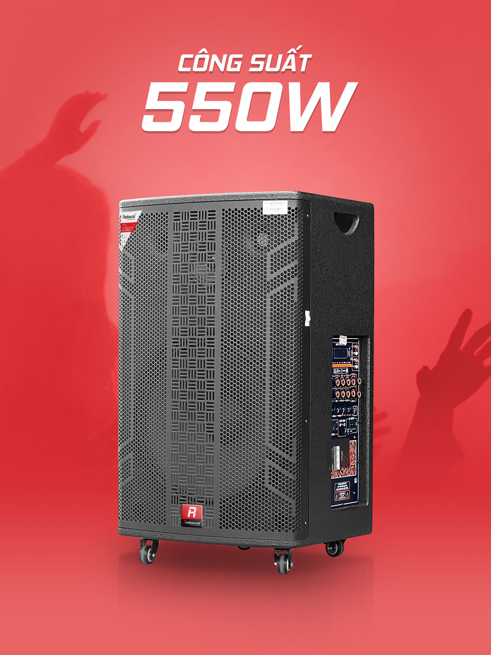 Loa kéo di động Redsound R2401 Bass 4 tấc