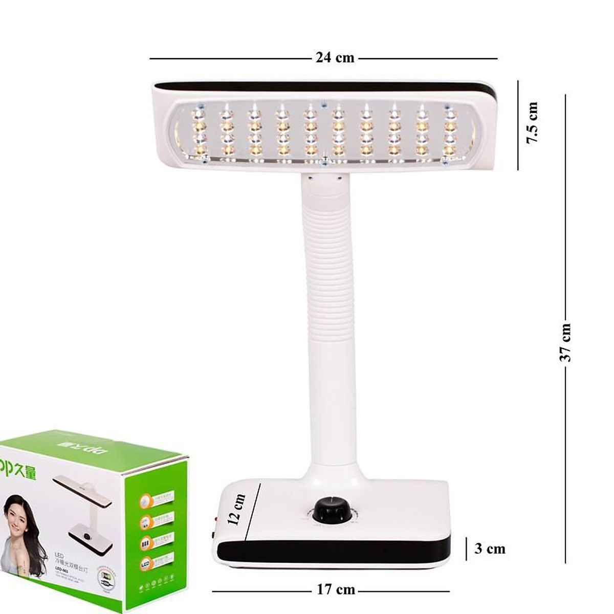 Đèn led gia dụng đa năng để bàn DP 663