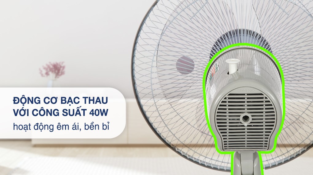 Quạt bàn Senko 3 cánh B1213 40W