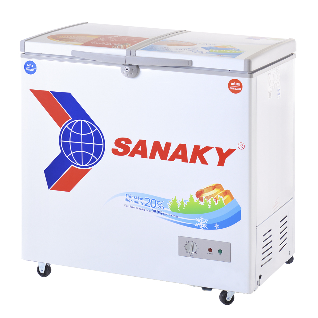 Tủ Đông Sanaky VH-2599W1 195 Lít