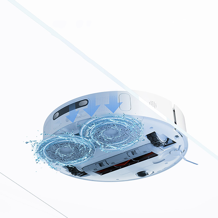 Robot hút bụi lau nhà tự giặt khăn Xiaomi Mijia 1S B116 có camera - Tự dọn rác
