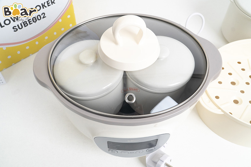Nồi nấu cháo chậm Bear 1.6L Sube002