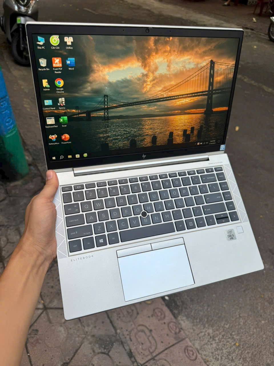 HP EliteBook 840 G7 Core I5 Gen 10 Ram 16GB | Có Face ID, Vân Tay, Ultrabook Doanh Nhân