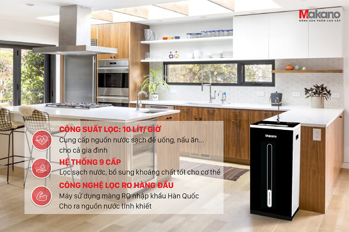 Máy lọc nước RO Makano MKW-32009H