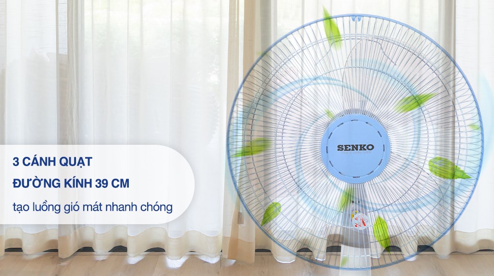 Quạt bàn Senko 3 cánh B1612 47W