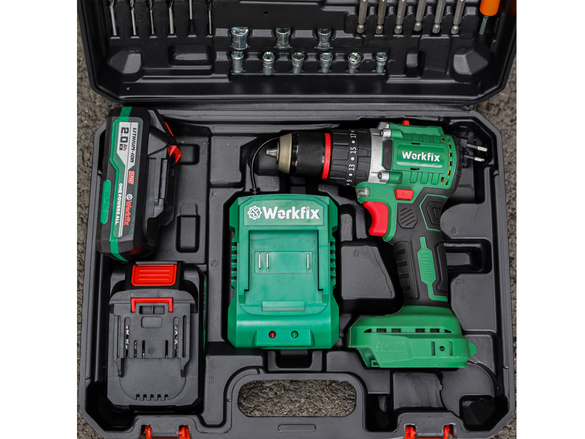 Bộ máy khoan Workfix WF-ID2110BL