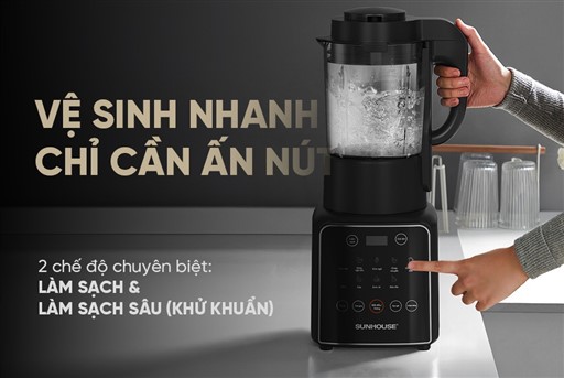 Máy làm sữa hạt Sunhouse 1.75 lít SHD5266