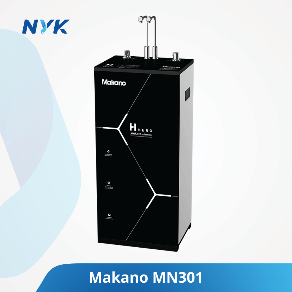 Máy lọc nước nóng - lạnh - nguội 11 cấp H - Hero MN301 MAKANO