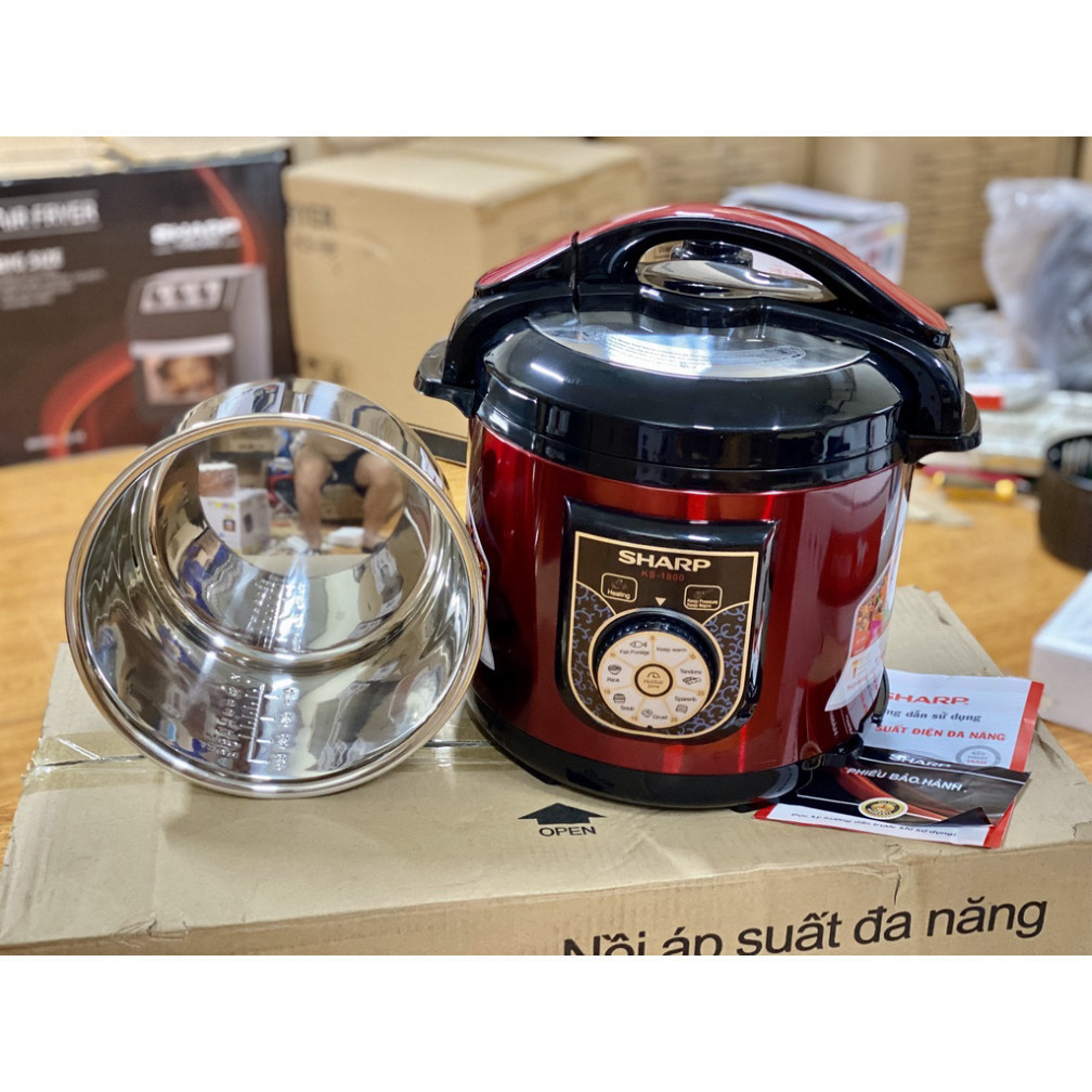  Nồi áp suất điện Sharp KS-1800