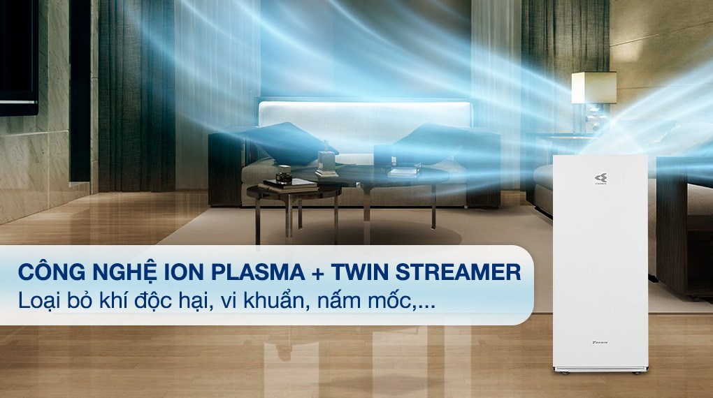 Máy lọc không khí Daikin MCK70ZVM7-W 82W (Màu trắng)